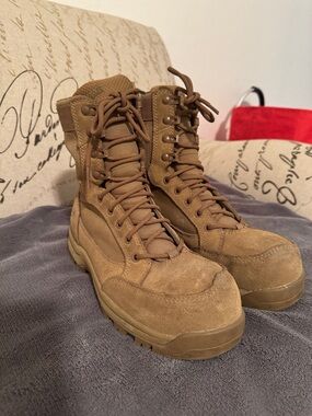 Danner Military-Style Tactical Boot in Coyote